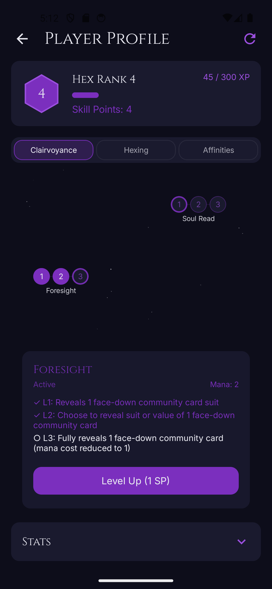 Skill tree